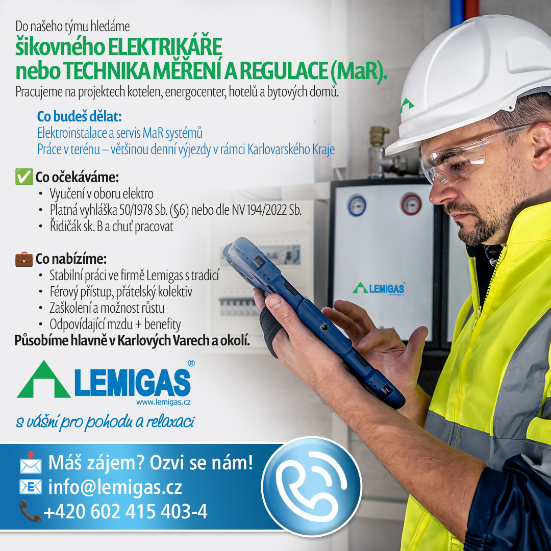 Hledáme elektrikáře